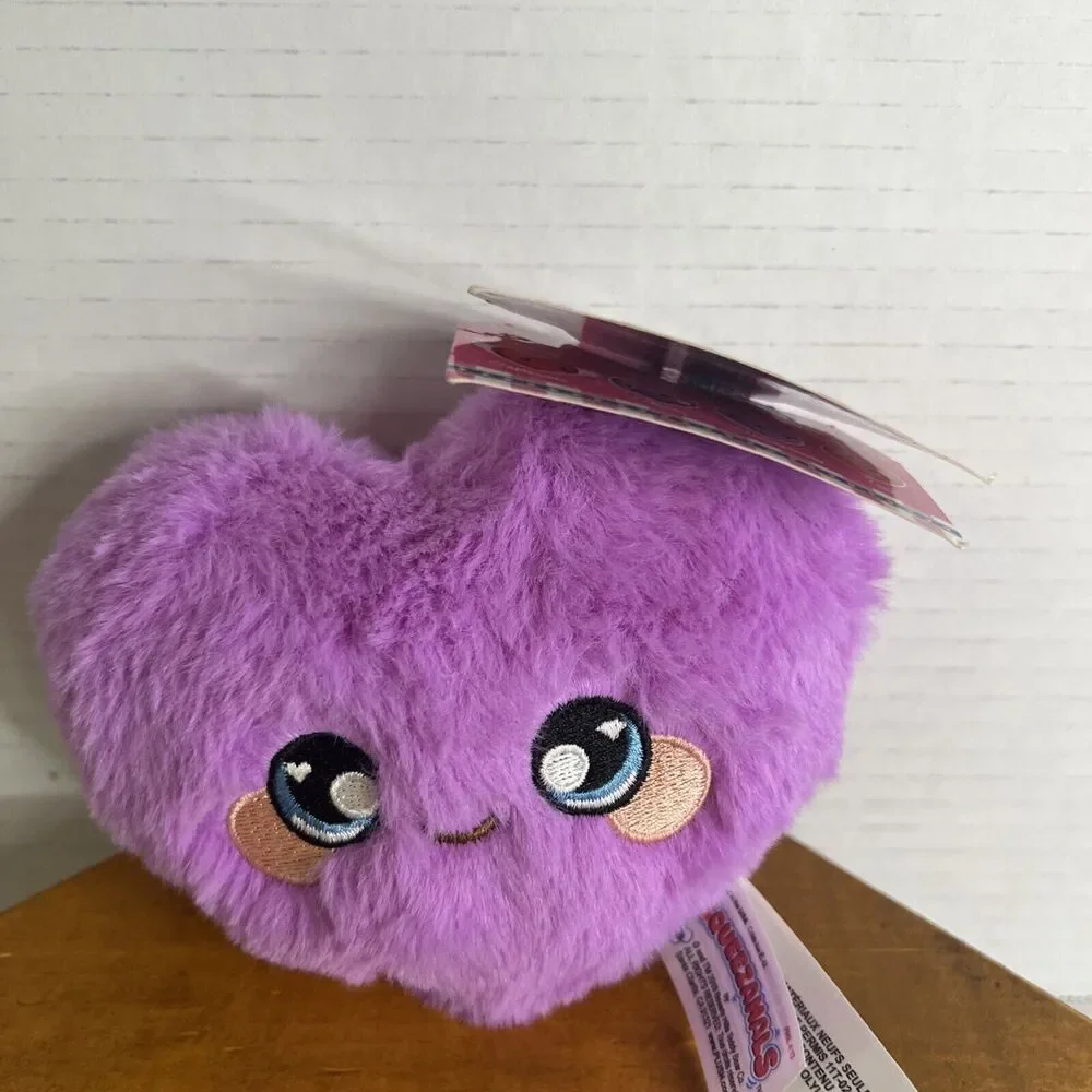 Squeezamals Scented Purple Heart Plush‎ Valentines 2019